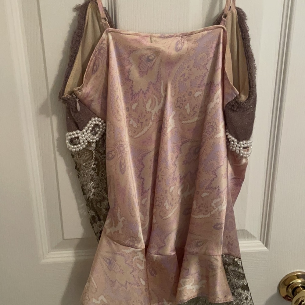 Mods International 100% Silk Tank Top - image 3